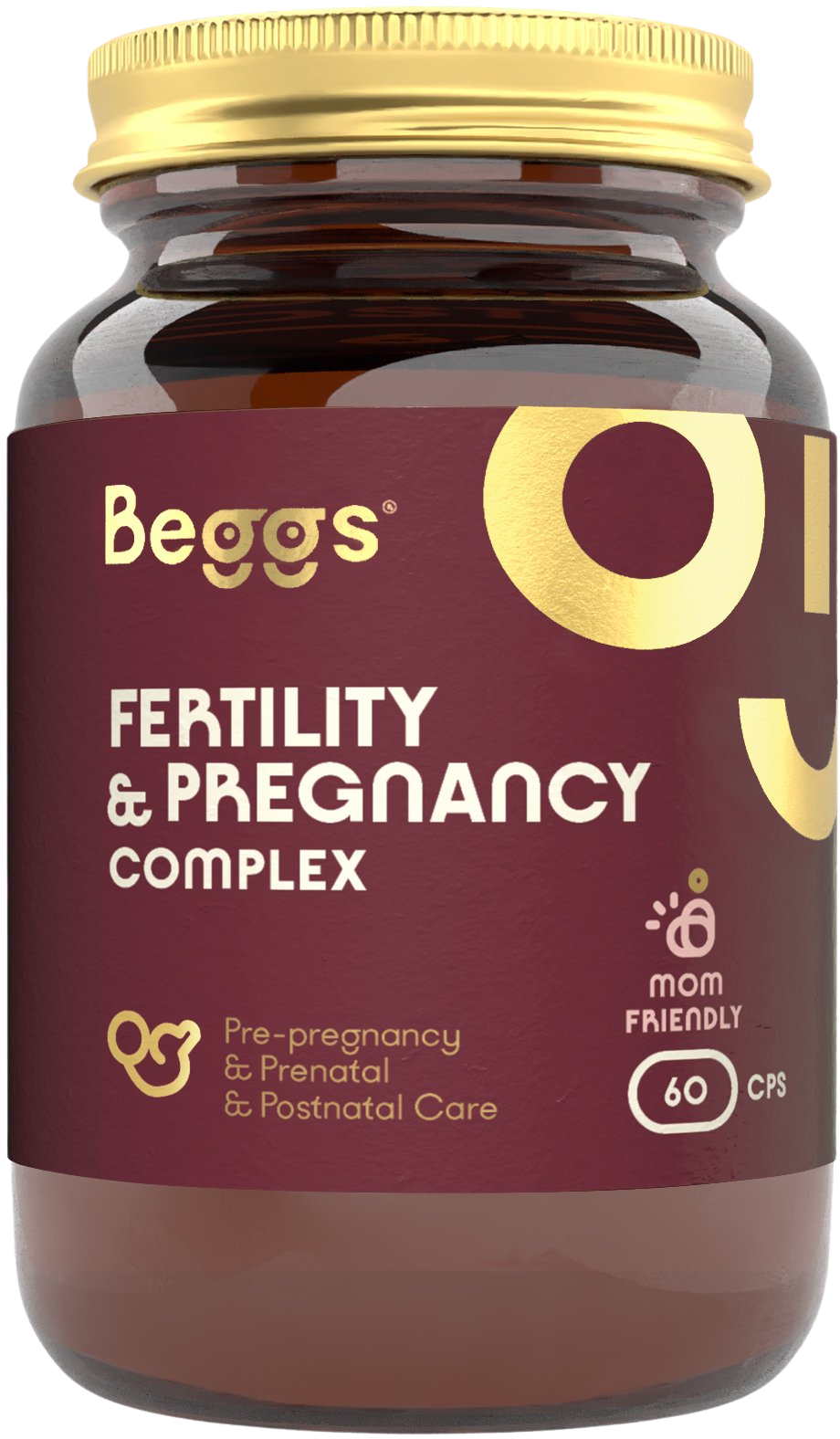 BEGGS Fertility + Pregnancy Complex 60 kapslí