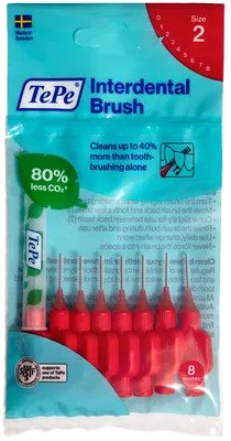 TePe G2 Mezizubní kartáčky červené 0,5 mm 8 ks