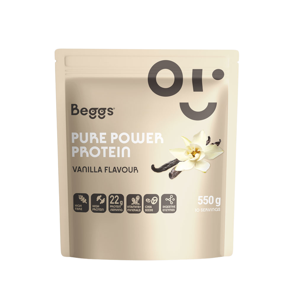 BEGGS Pure Power Protein Vanilla 550 g