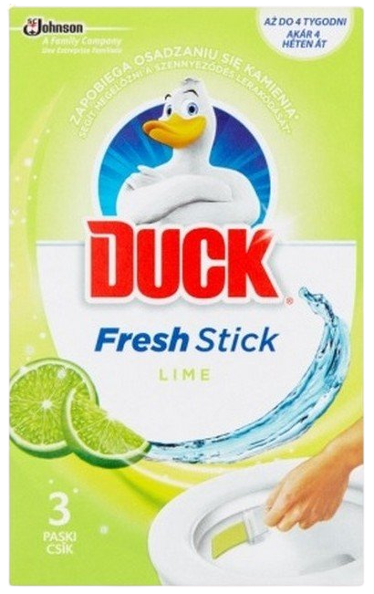 DUCK WC pásky Fresh Stick Limetka 3 ks
