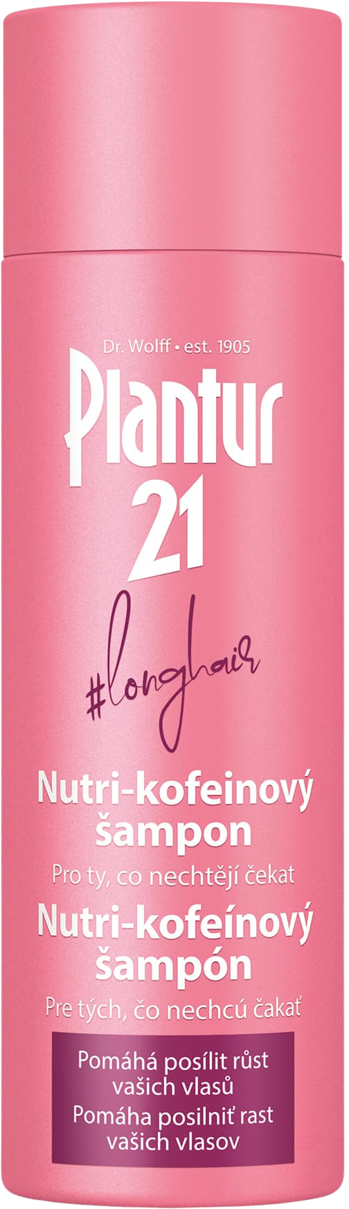 Plantur 21 longhair Nutri-kofeinový šampon 200 ml