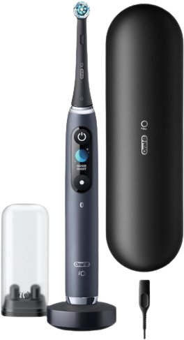 Oral-B iO Series 9 Black onyx elektrický zubní kartáček s magnetickou technologií iO
