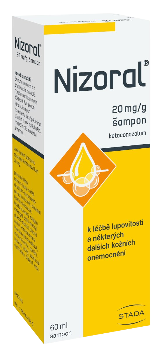 NIZORAL 20 mg/g šampon 60 ml