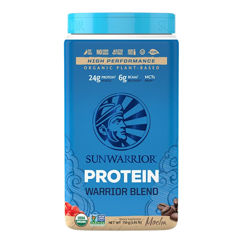 SUNWARRIOR Protein Blend BIO moka 750 g