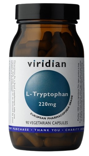VIRIDIAN L-Tryptophan 220 mg 90 kapslí