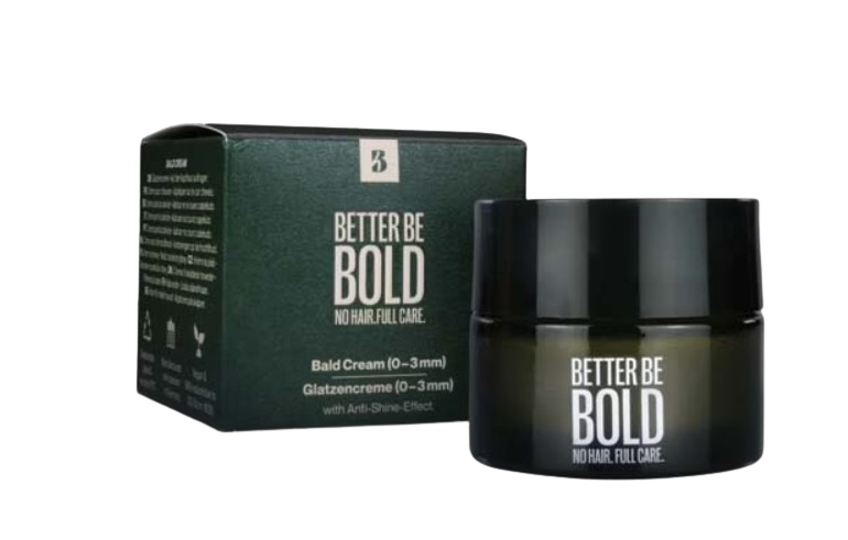BETTER BE BOLD Bald Cream, Matný krém na pleš 50 ml