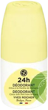 YVES ROCHER Deodorant 24 h Citrus s mátou 50 ml
