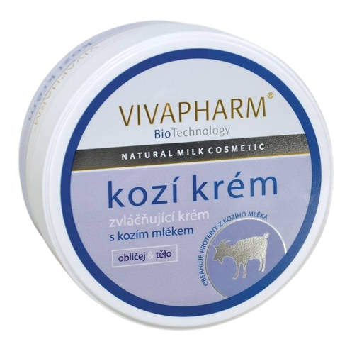 VIVAPHARM Kozí zvláčňující krém dóza 250 ml