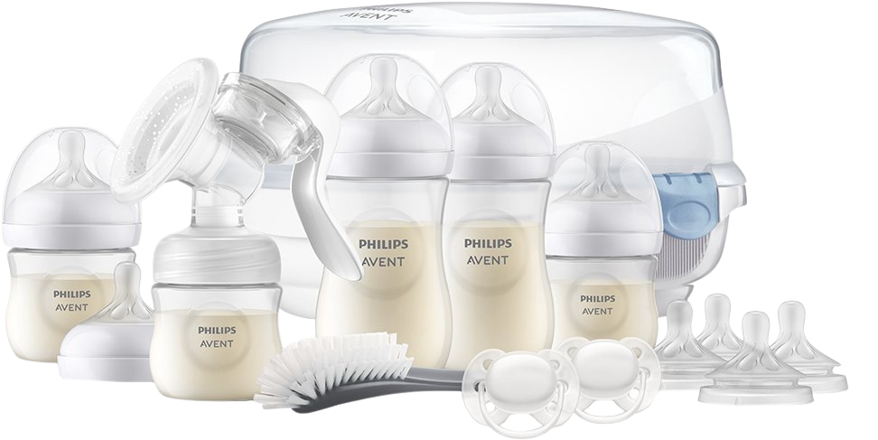 PHILIPS AVENT Sada ke kojení Natural Response s manuální odsávačkou a sterilizátorem do MW