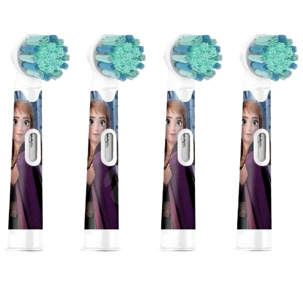 Oral-B Kids Ledové Království 2 Kartáčkové Hlavy Pro Elektrický Kartáček 4 ks