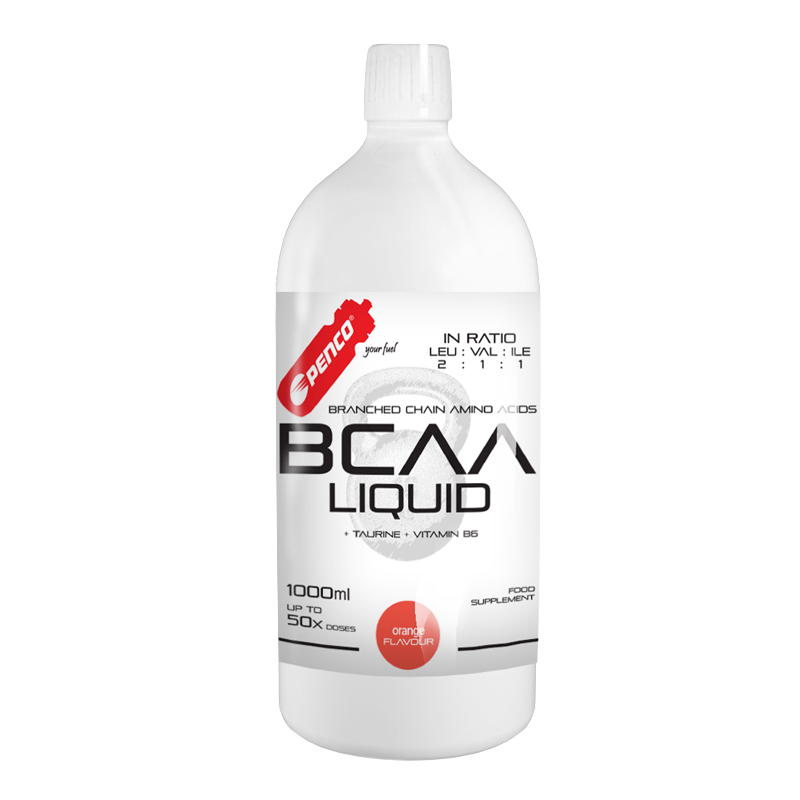 Penco Aminokyseliny BCAA liquid pomeranč 1000 ml