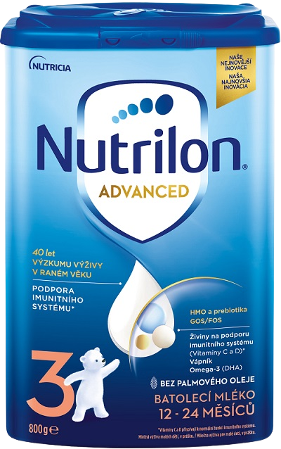 NUTRILON Nutrilon Advanced 3 batolecí mléko 800 g