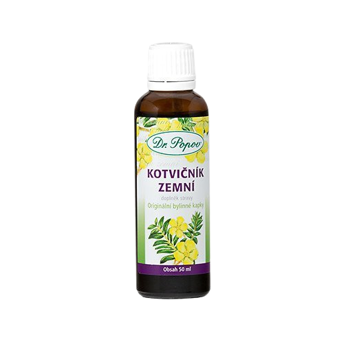 DR.POPOV Kapky bylinné Kotvičník zemní 50 ml