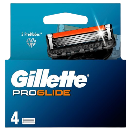 Gillette Fusion ProGlide náhradní hlavice 4 ks