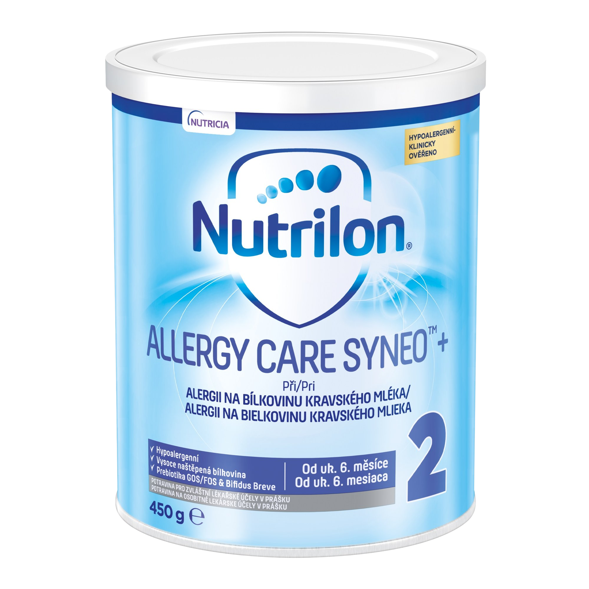 NUTRILON Allergy Care Syneo+ 2, pokračovací kojenecké mléko 450 g