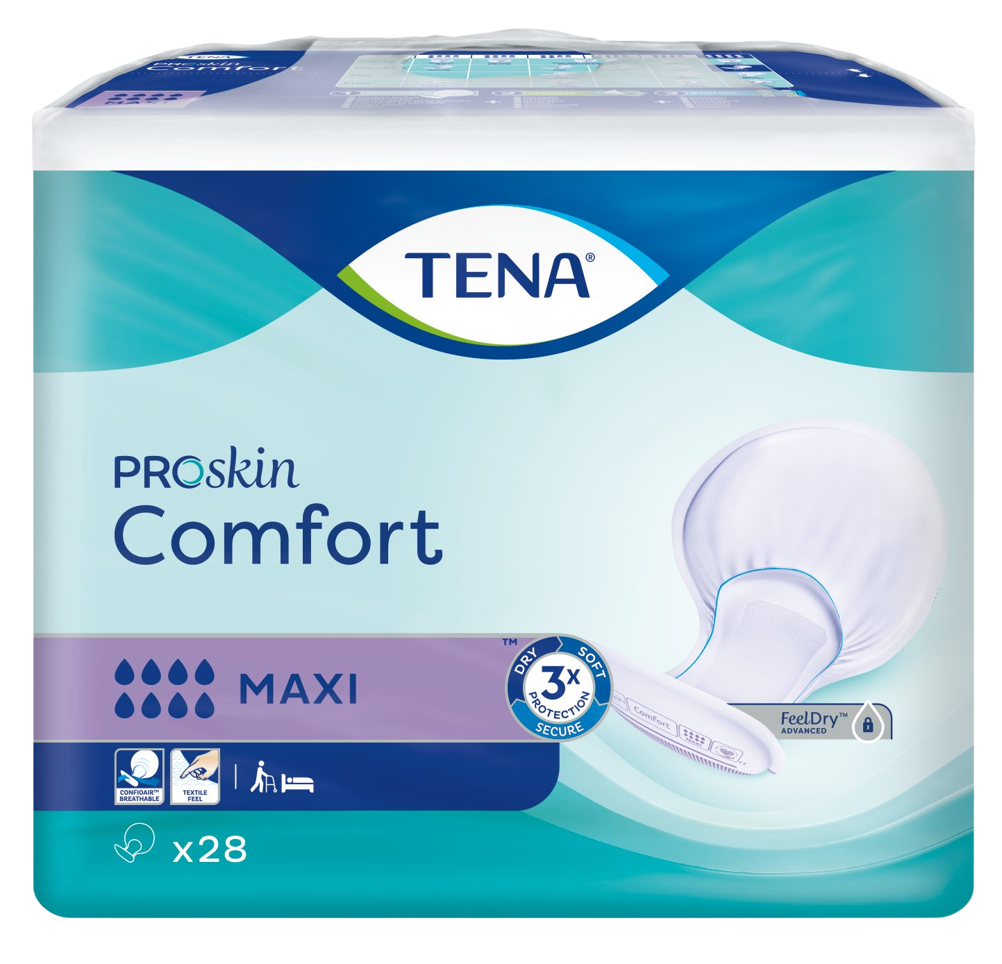 TENA Comfort Maxi Vkládací pleny 28 ks