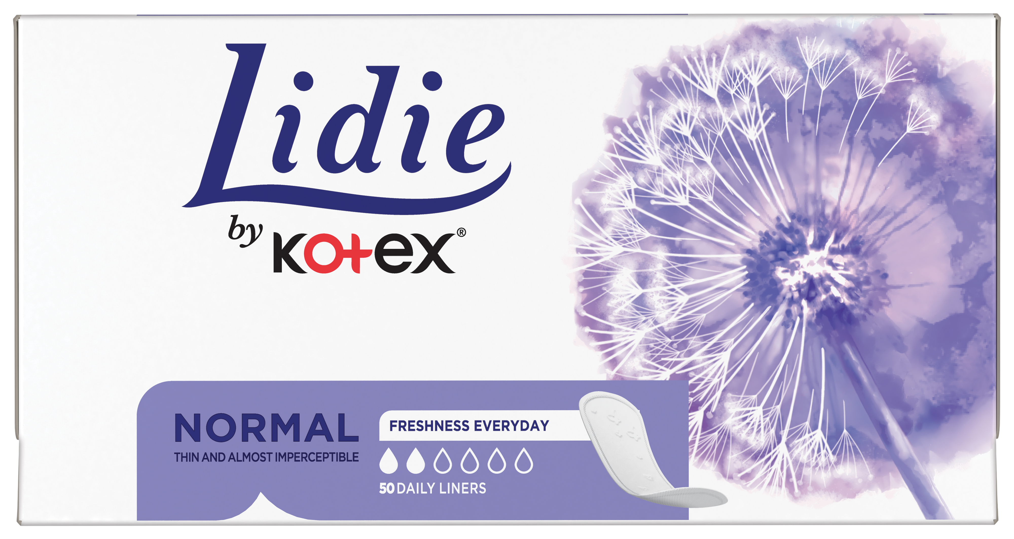 KOTEX® LIDIE by Slip Normal 50 ks
