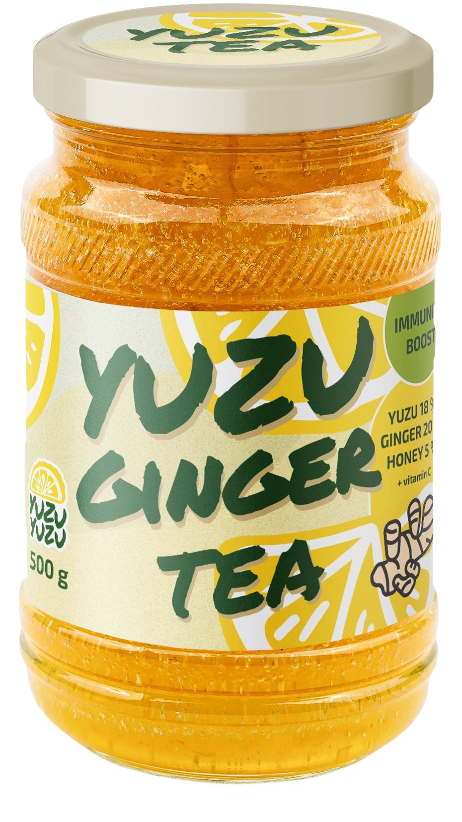 YUZU TEA Zdravý Yuzu Ginger Tea 500 g