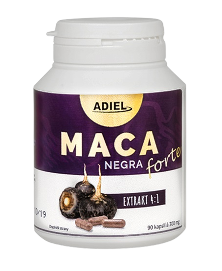 Adiel Maca Negra FORTE 90 kapslí