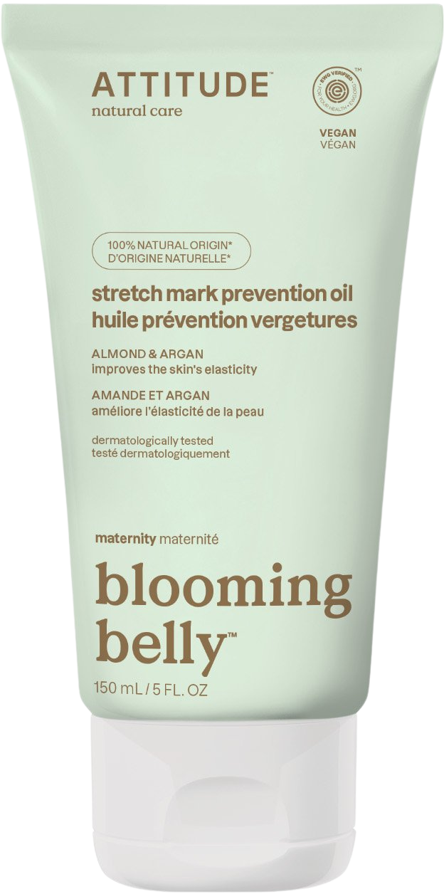 ATTITUDE Blooming Belly Přírodní olej pro těhotné a po porodu - argan a mandle 150 ml