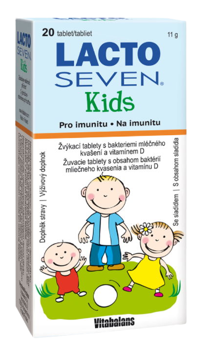 Vitabalans Lacto Seven Kids 20 tablet