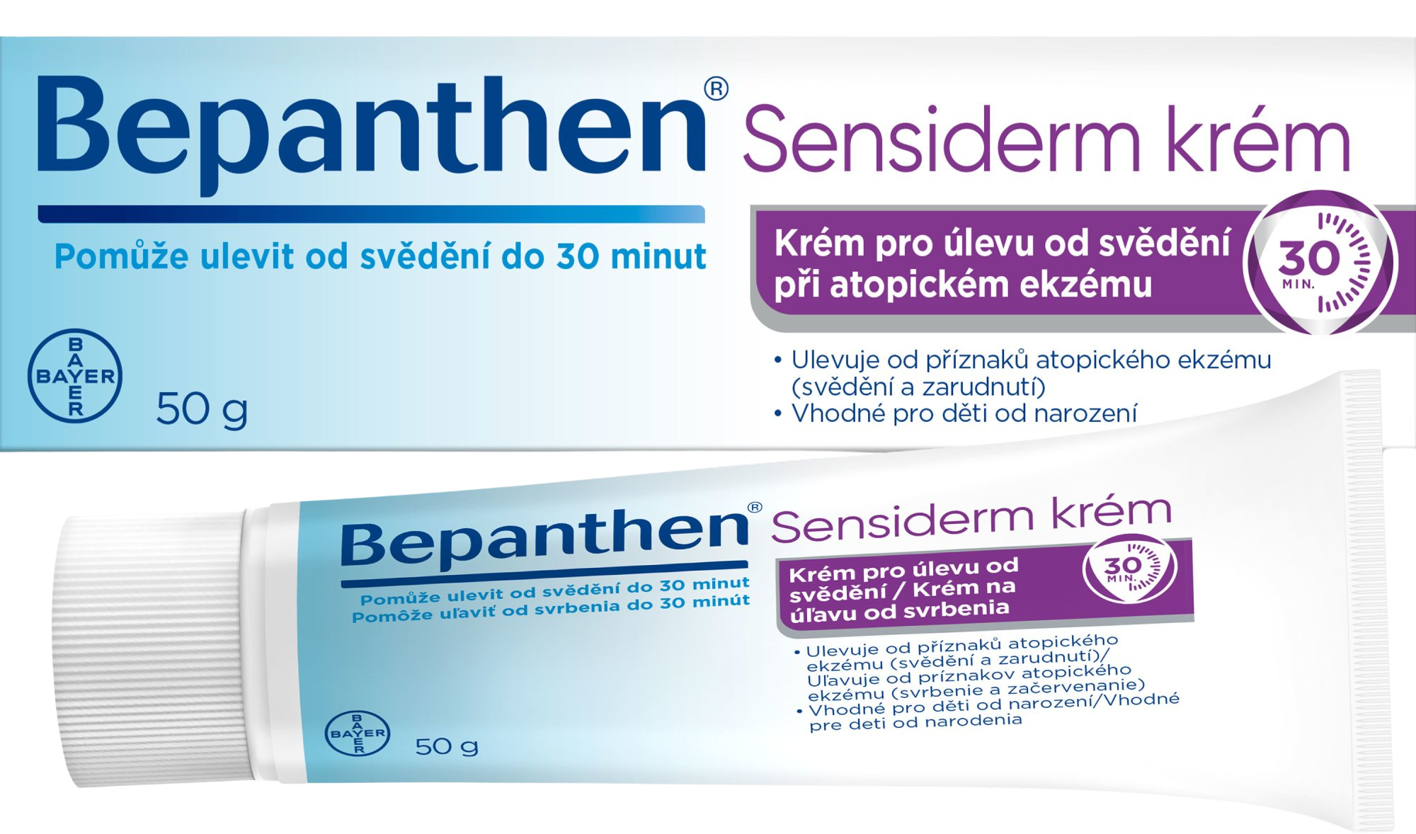 BEPANTHEN Sensiderm krém 50 g