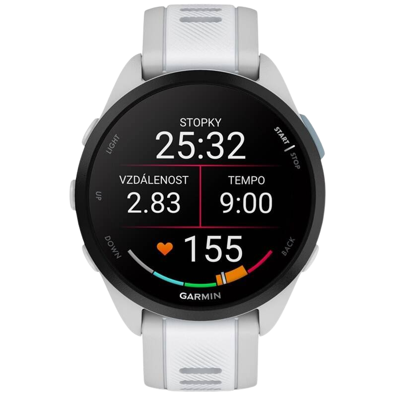 GARMIN Forerunner 165 Music Mist grey/Whitestone