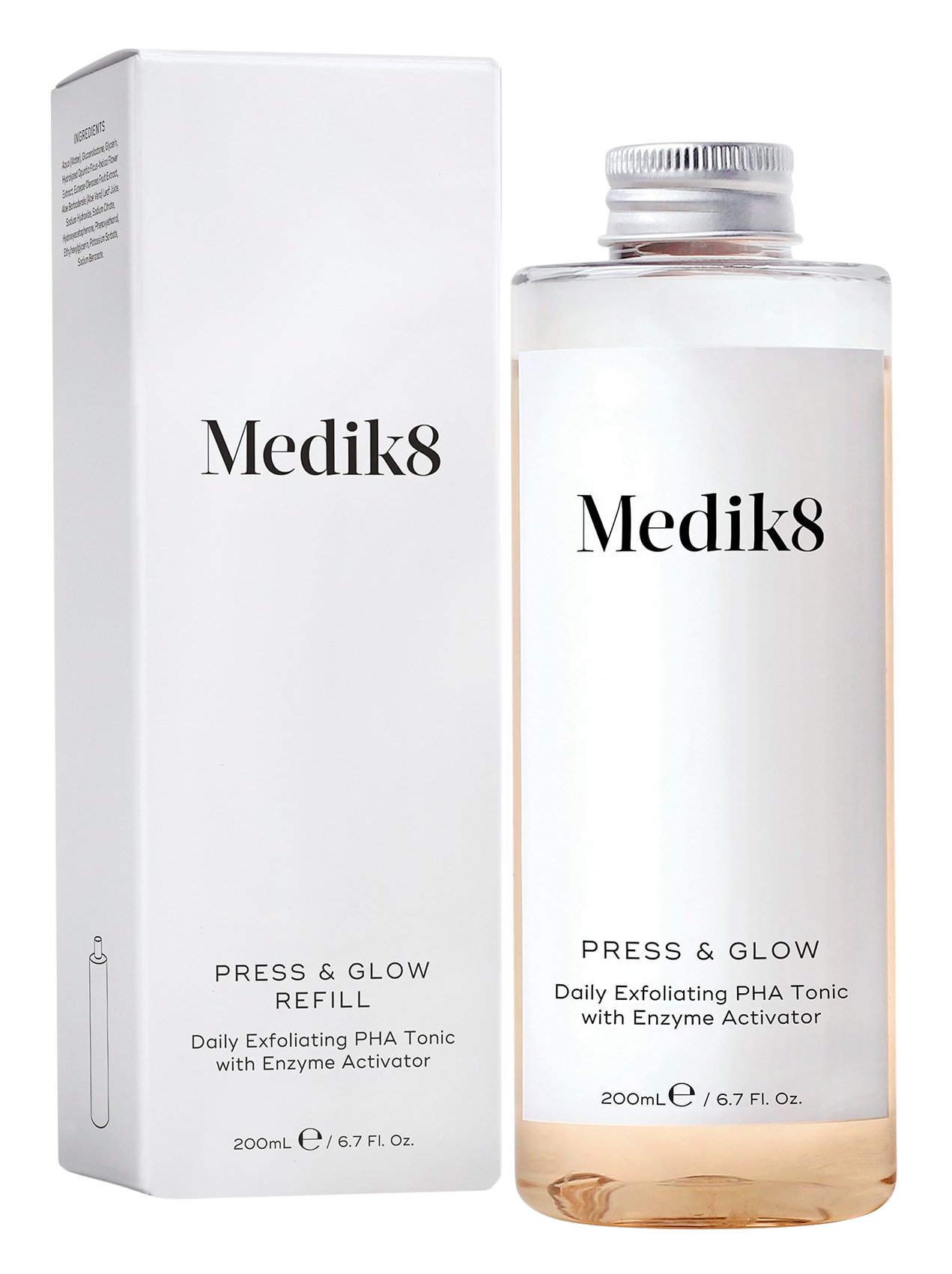 MEDIK8 Press & Glow (náhradní náplň) 200 ml