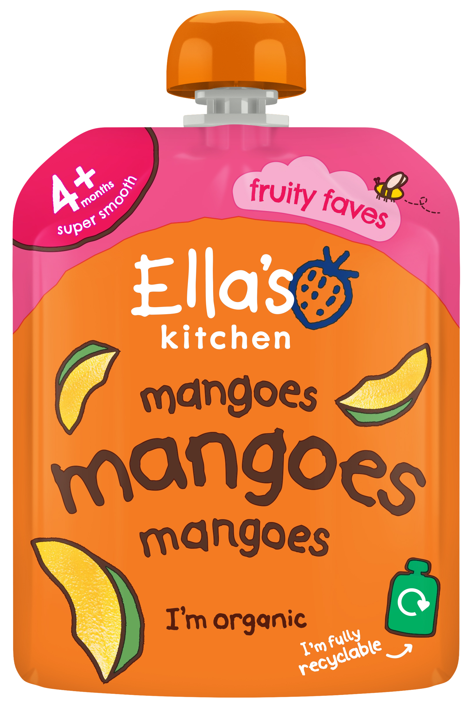 Ella's Kitchen BIO Mangová svačinka 70 g