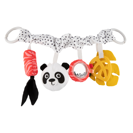 CANPOL BABIES BabiesBoo Senzorická závěsná hračka na kočárek/autosedačku