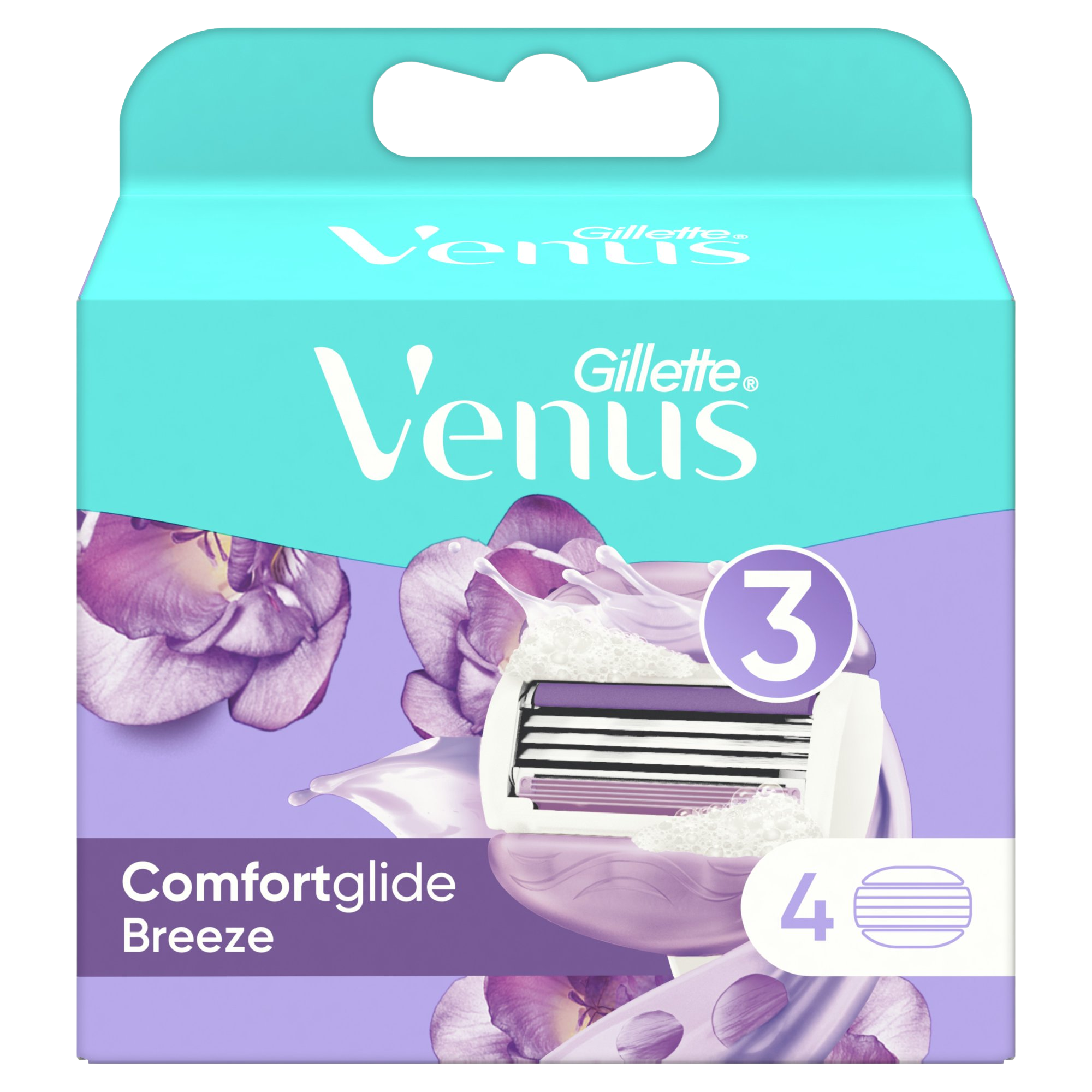 Gillette Venus Breeze Náhradní hlavice 4 ks