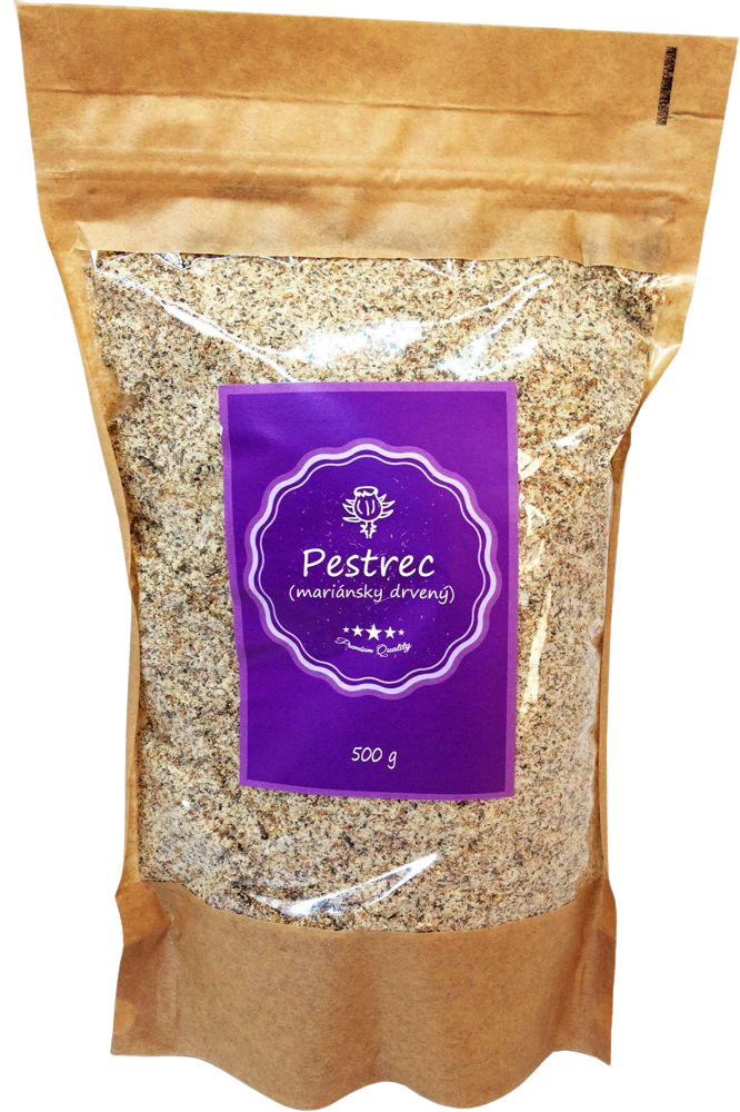 NAJTELO Ostropestřec mariánský drcený plod 500 g