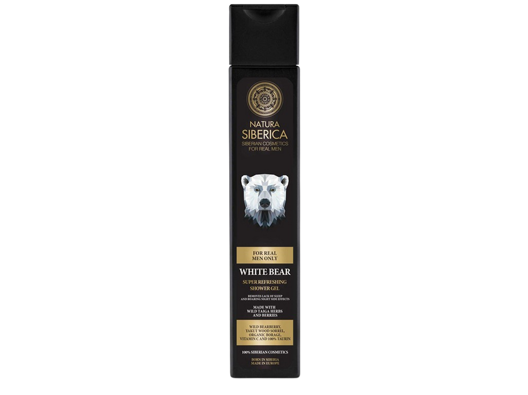 NATURA SIBERICA Super osvěžující sprchový gel Lední medvěd 250 ml