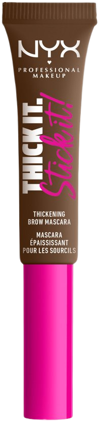 NYX PROFESSIONAL MAKEUP Thick It Stick It - Řasenka na obočí - 06 Brunette 7 ml