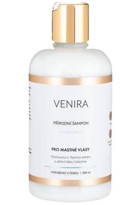 VENIRA Přírodní šampon pro mastné vlasy 300 ml