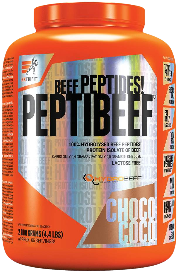 EXTRIFIT Peptibeef čokoláda kokos 2000 g