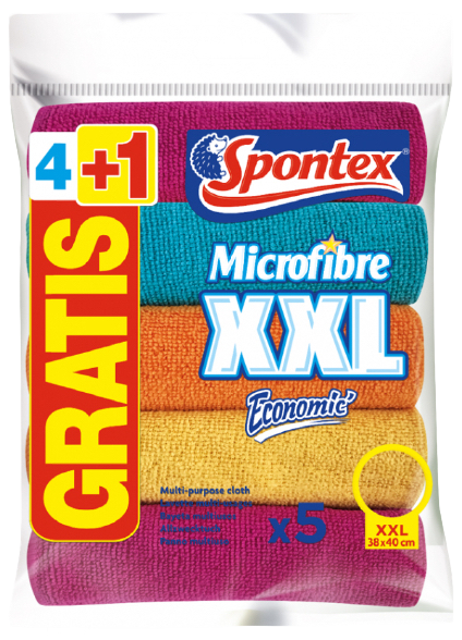 Spontex Utěrka z mikrovlákna XXL 5 ks
