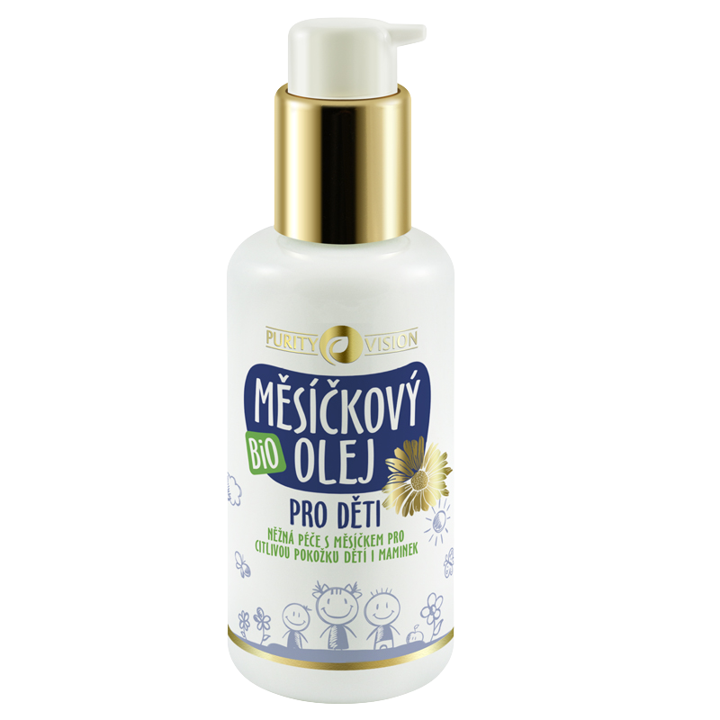 PURITY VISION Bio Měsíčkový olej pro děti 100 ml
