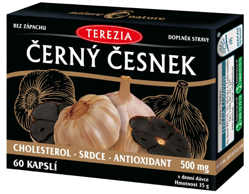 TEREZIA Černý česnek 60 kapslí