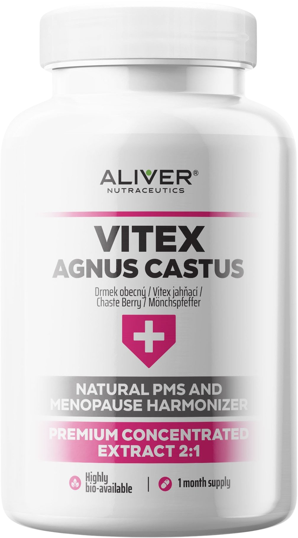 Aliver Drmček obyčajný extrakt 2:1 150mg 60 kapsúl