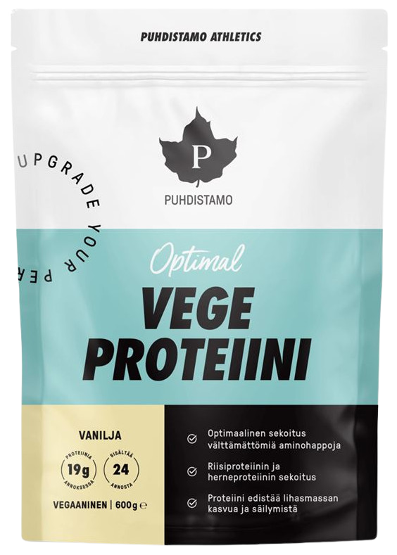 PUHDISTAMO Optimal Vegan Protein vanilka 600 g