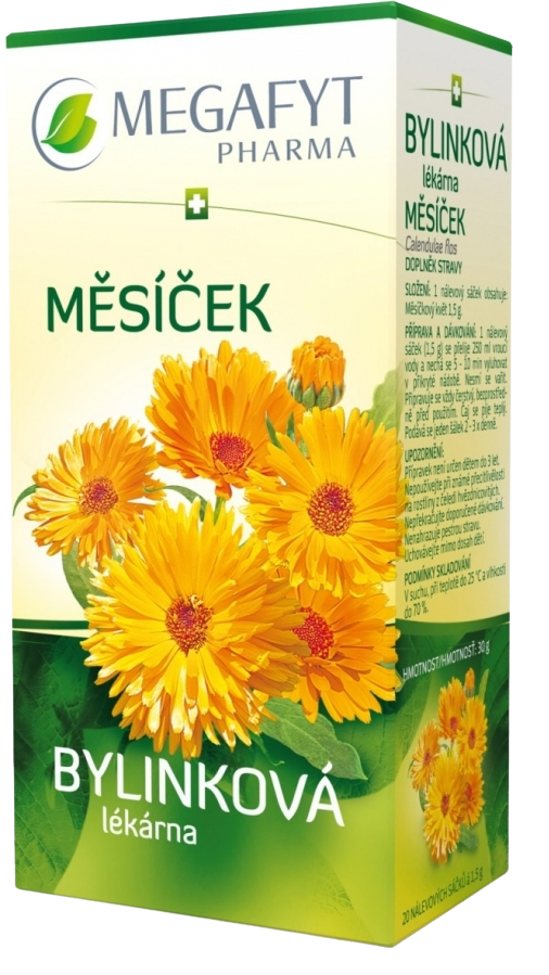 MEGAFYT Bylinková lékárna Měsíček sáčky 20 x 1.5 g