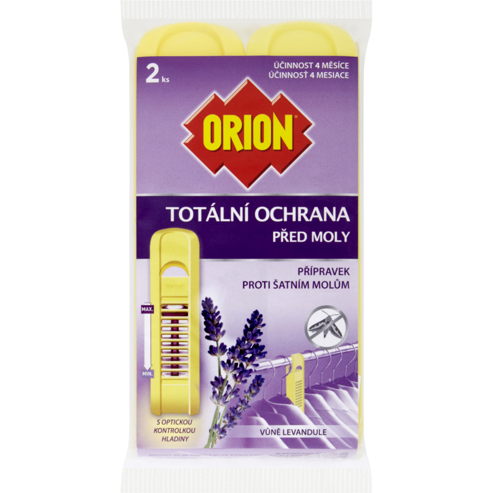 Orion totální ochrana před moly levandule 2 ks