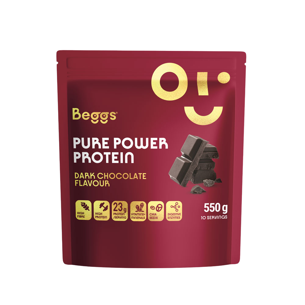 BEGGS Pure Power Protein Dark Chocolate 550 g