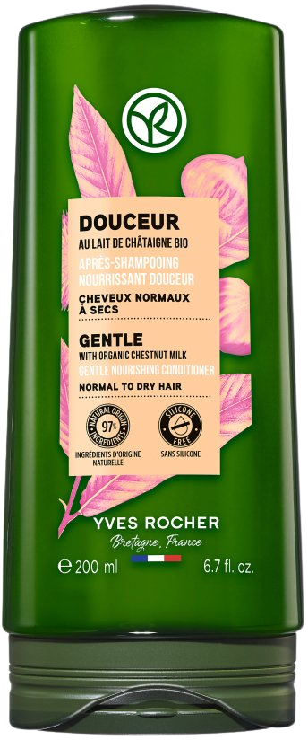 YVES ROCHER Jemný kondicionér s bio kaštanovým mlékem 200 ml