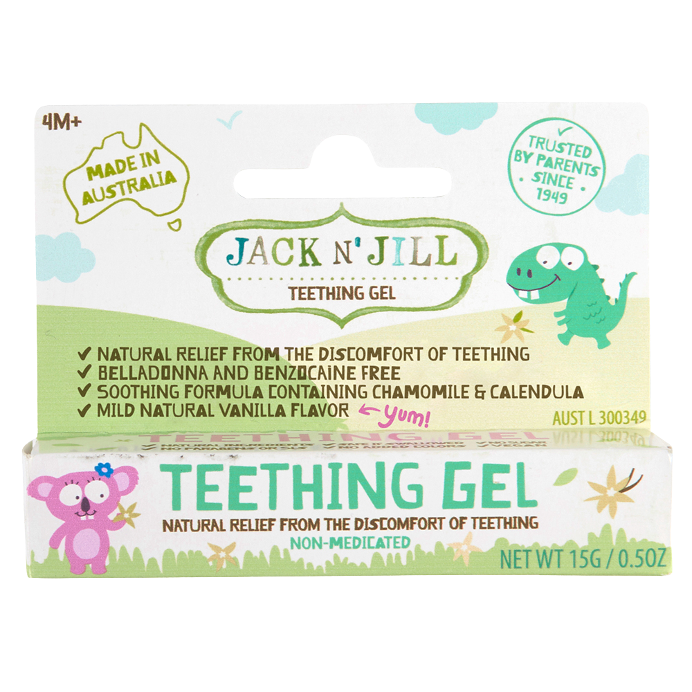 JACK N' JILL Jack N´Jill gel na prořezávajíci se zoubky 15 g