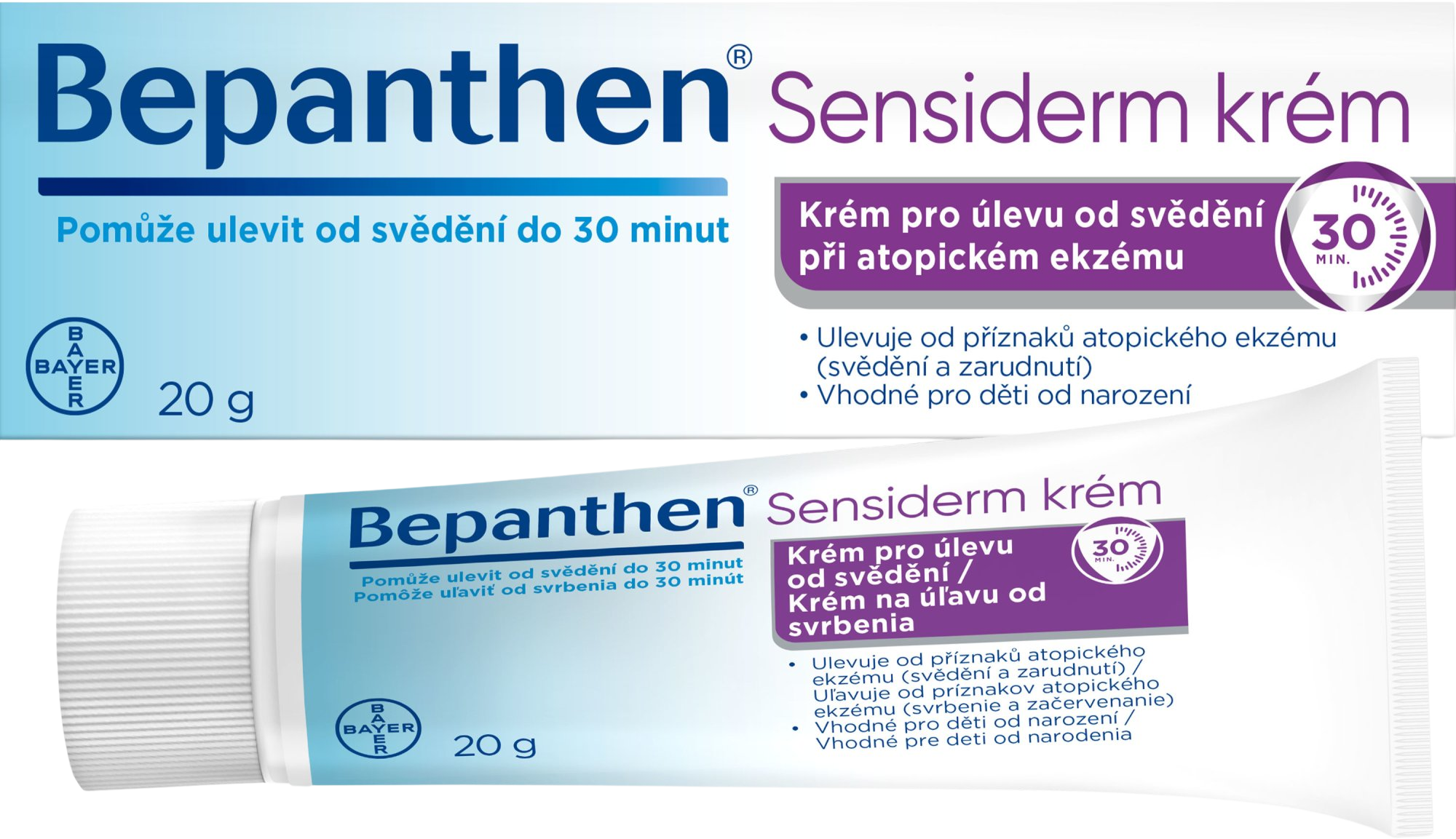 BEPANTHEN Sensiderm Krém 20 g
