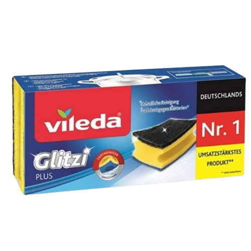 VILEDA Houbička Glitzi Plus 3 ks