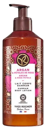 YVES ROCHER Tělové mléko Argan & růže z Maroka 390 ml