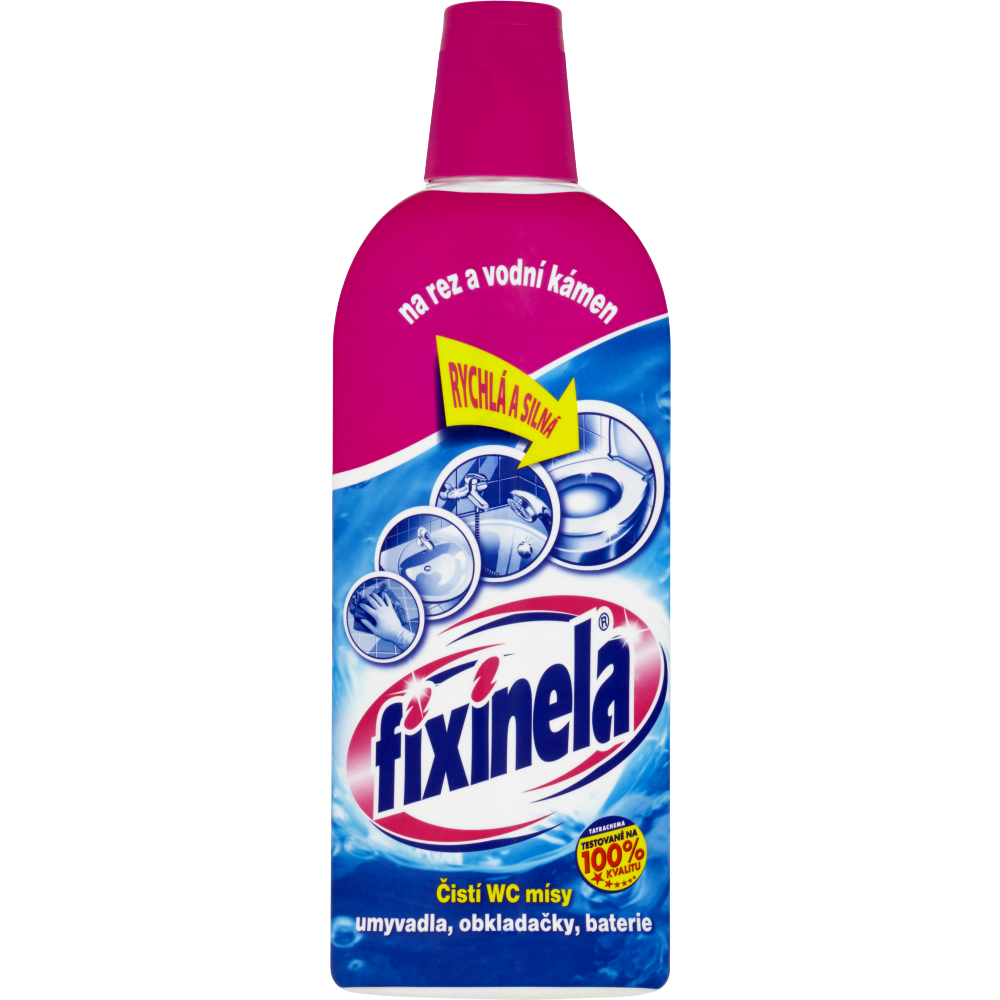 Fixinela tekutý čistič na rez a vodní kámen 500 ml